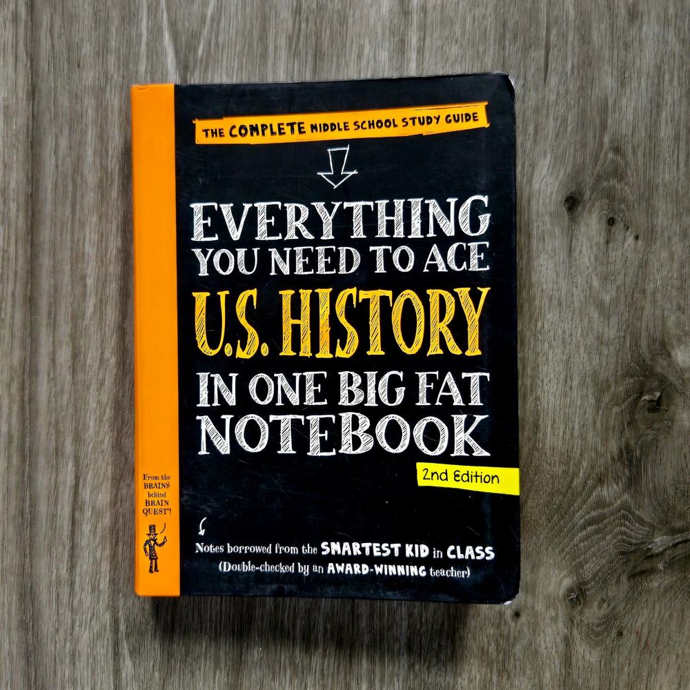Big Fat Notebook Everything You Need to Ace US History 2nd Edition Middle School